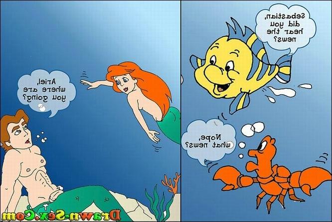15P Obscene cartoon sex with Mermaid