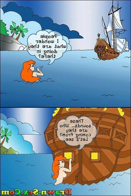 15P Obscene cartoon sex with Mermaid