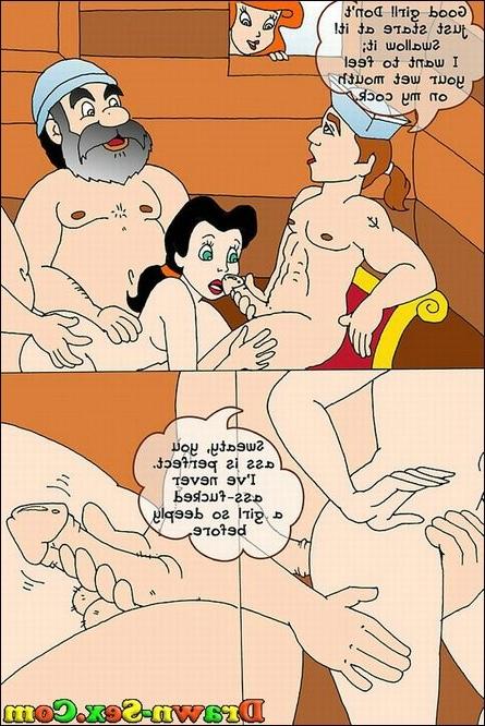 15P Obscene cartoon sex with Mermaid