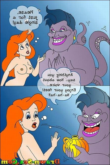 15P Obscene cartoon sex with Mermaid