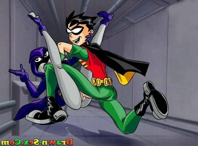 15P Dirty cartoon sex of Teen Titans