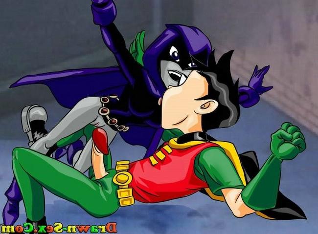15P Dirty cartoon sex of Teen Titans