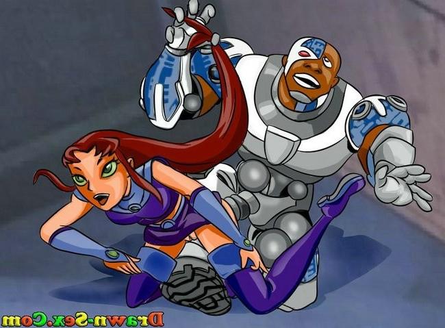 15P Dirty cartoon sex of Teen Titans