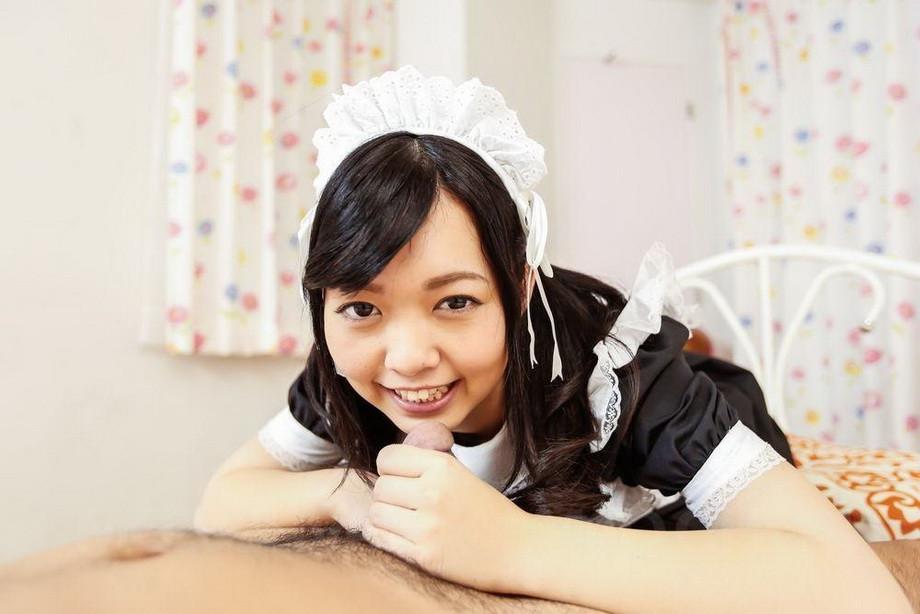15P Japanese maid Hikaru Morikawa fucked and creampied