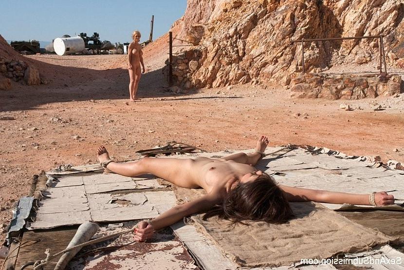 20P Marica Hase and Darling bound for rough sex in the desert by kinky hunters