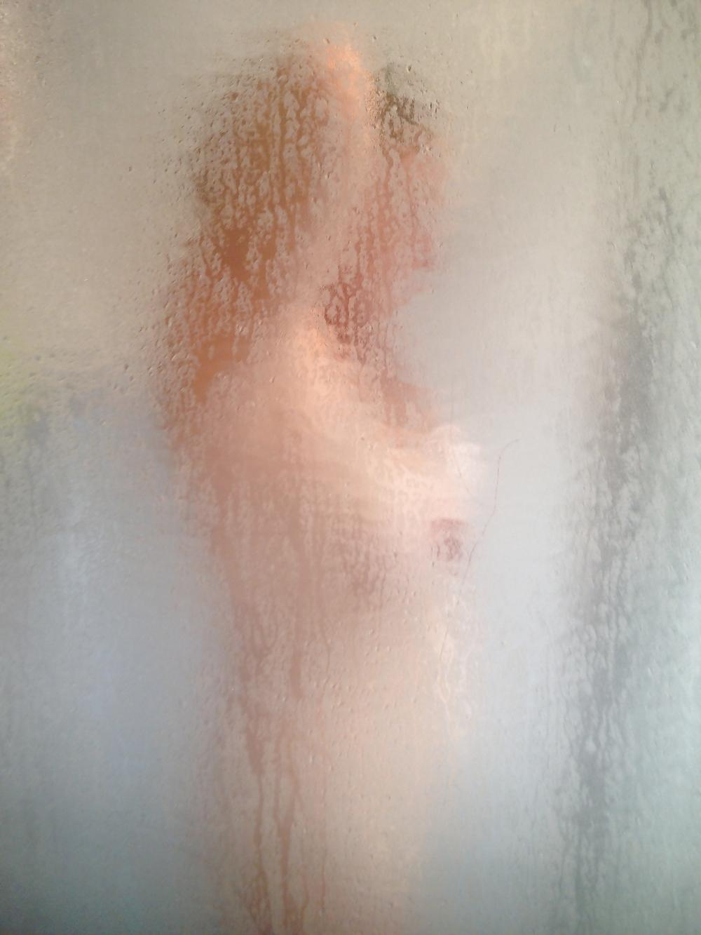 25P Michelle in shower for you to cum over...
