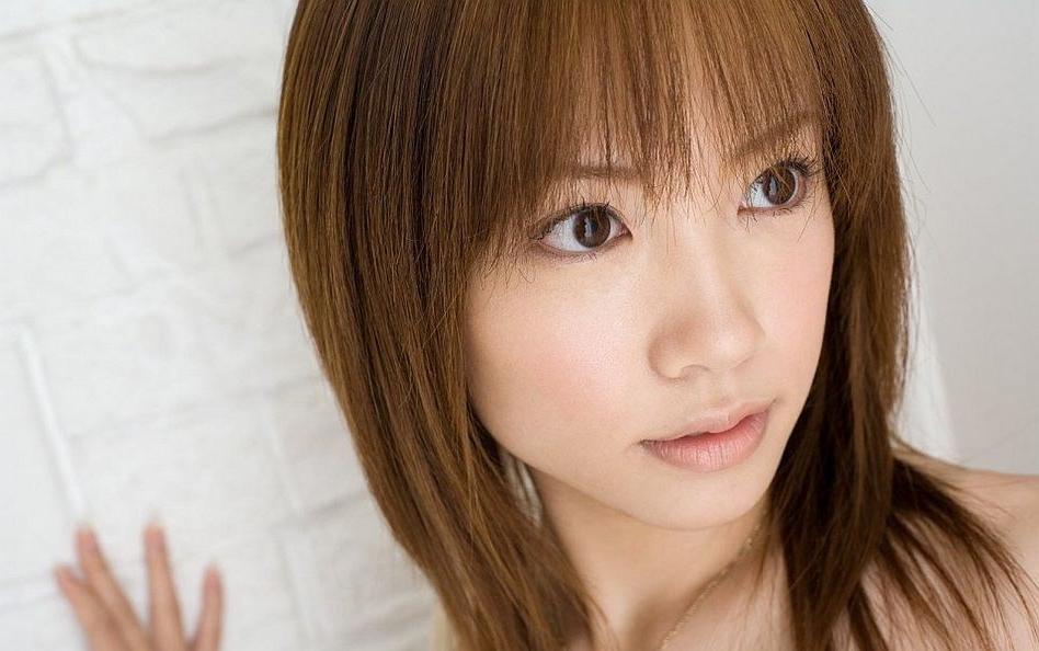 15P Reika Shiina shy asian teen shows her tits in lingerie