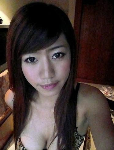 16P Asian coed goes full nude in couch shows squeezable tits
