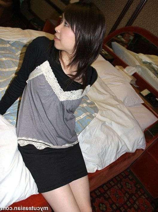 16P Shy Japanese girl gets naked after school