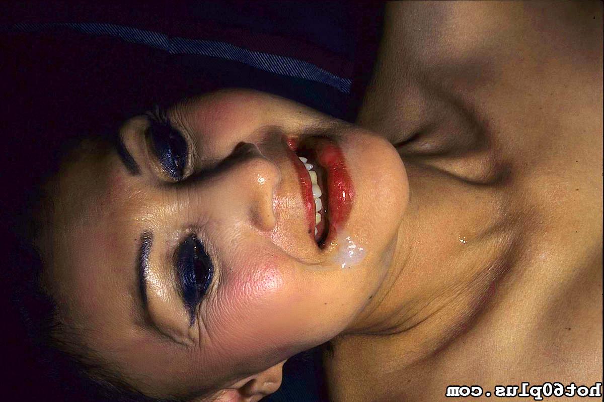 16P Asain Granny First Timer shyly fucks and sucks for the camera