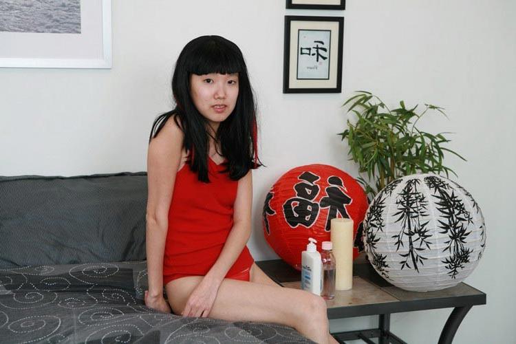 16P Shy asian sweetie sucks and fucks with pleasure