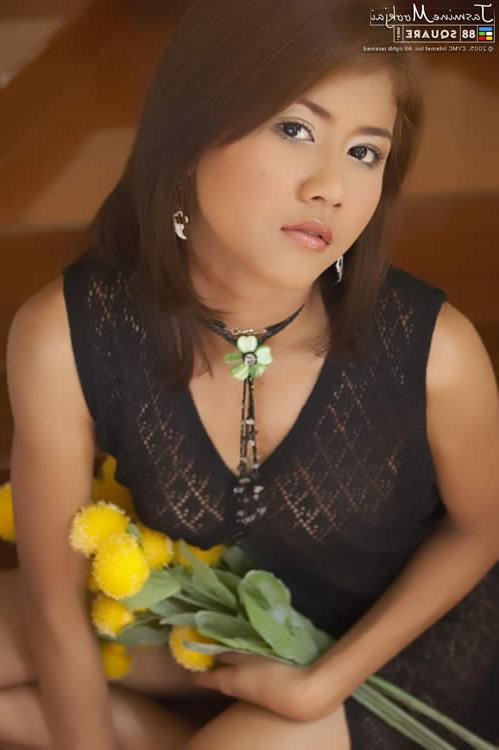 15P Shy asian girl showing her pussy