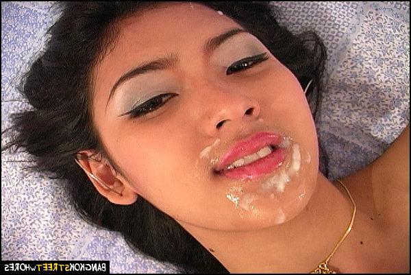 15P Asian hooker sucks and fucks a gigantic white dick