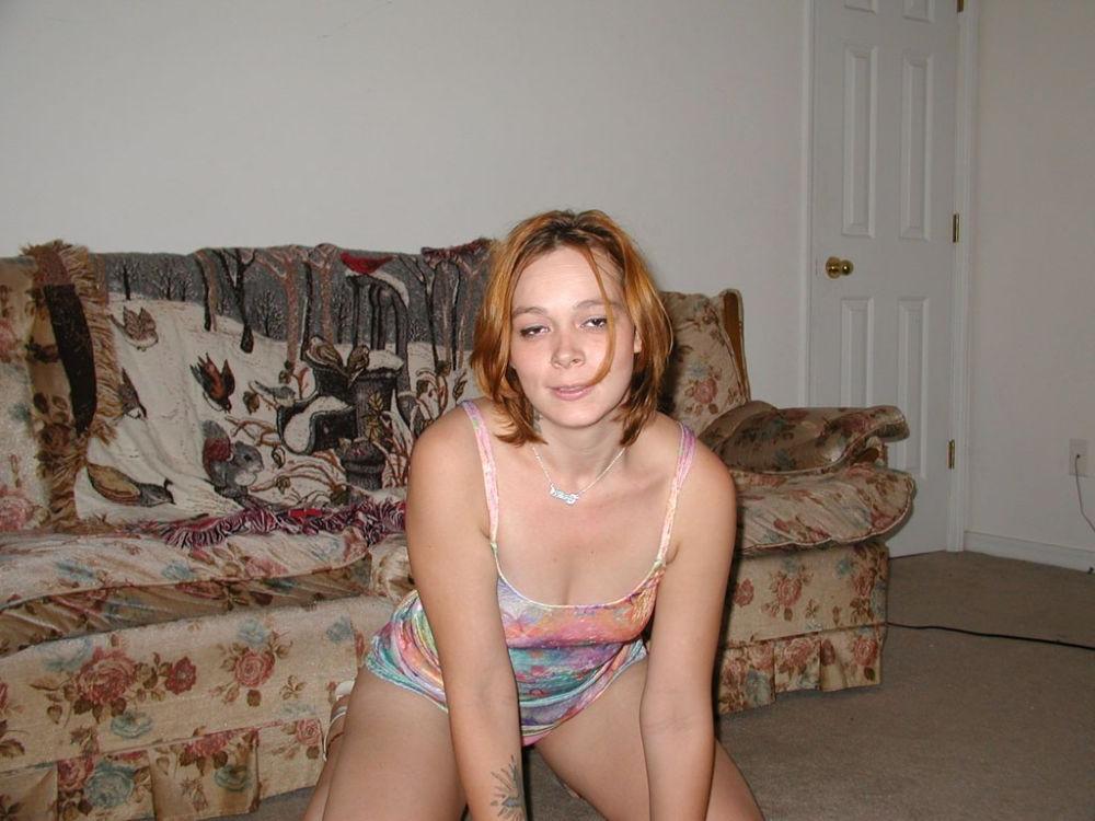 17P First Time Redhead Wife Spreading Her Tight Pussy For Cash