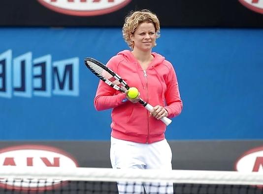 11P Kim Clijsters hot at Australian Open
