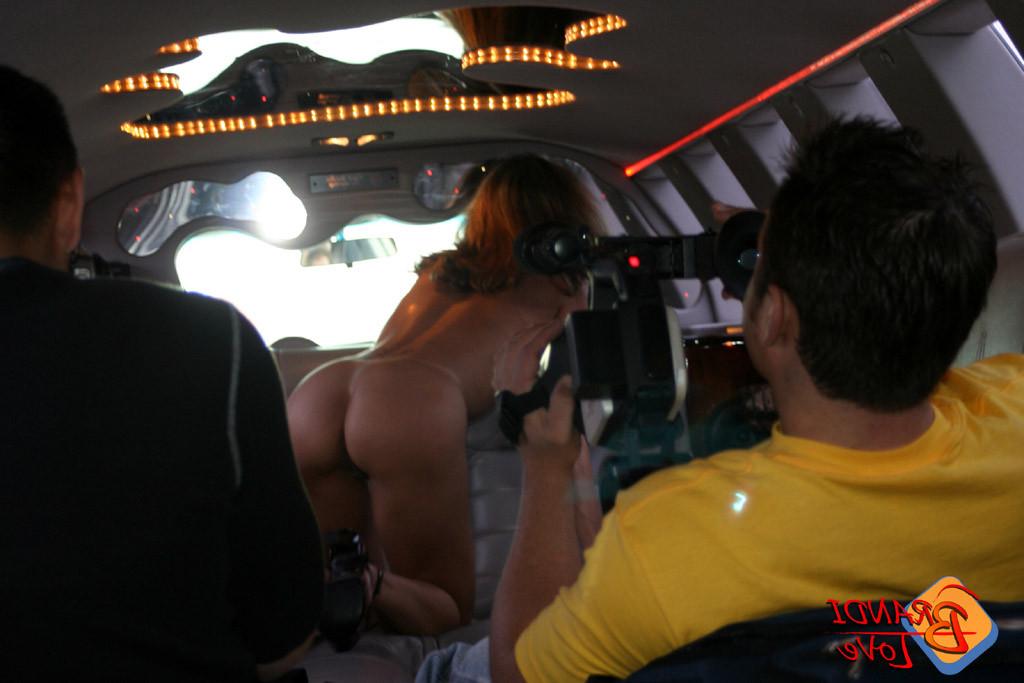 25P Brandi Love in Limousine