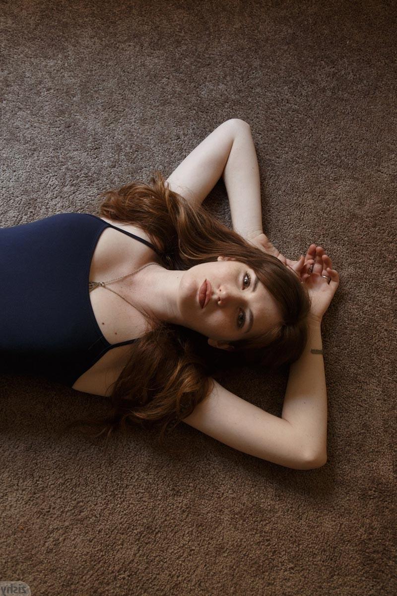 12P Naughty hipster chick in sexy underwear