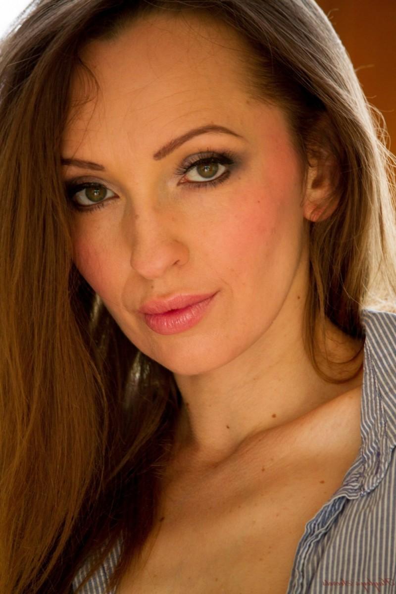 12P Busty athletic brunette with hard tits