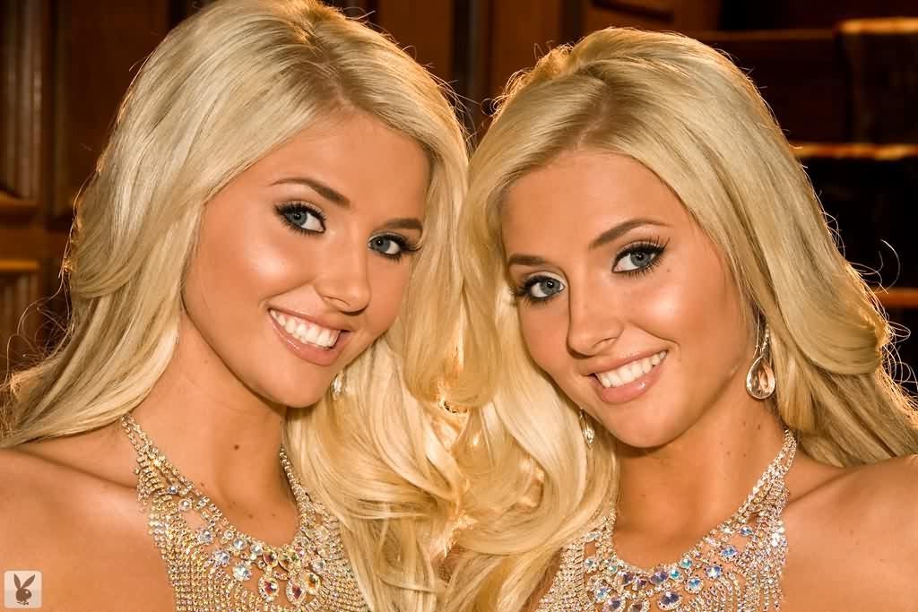 12P Karissa and Kristina Shannon are Playboy Playmate of the month J