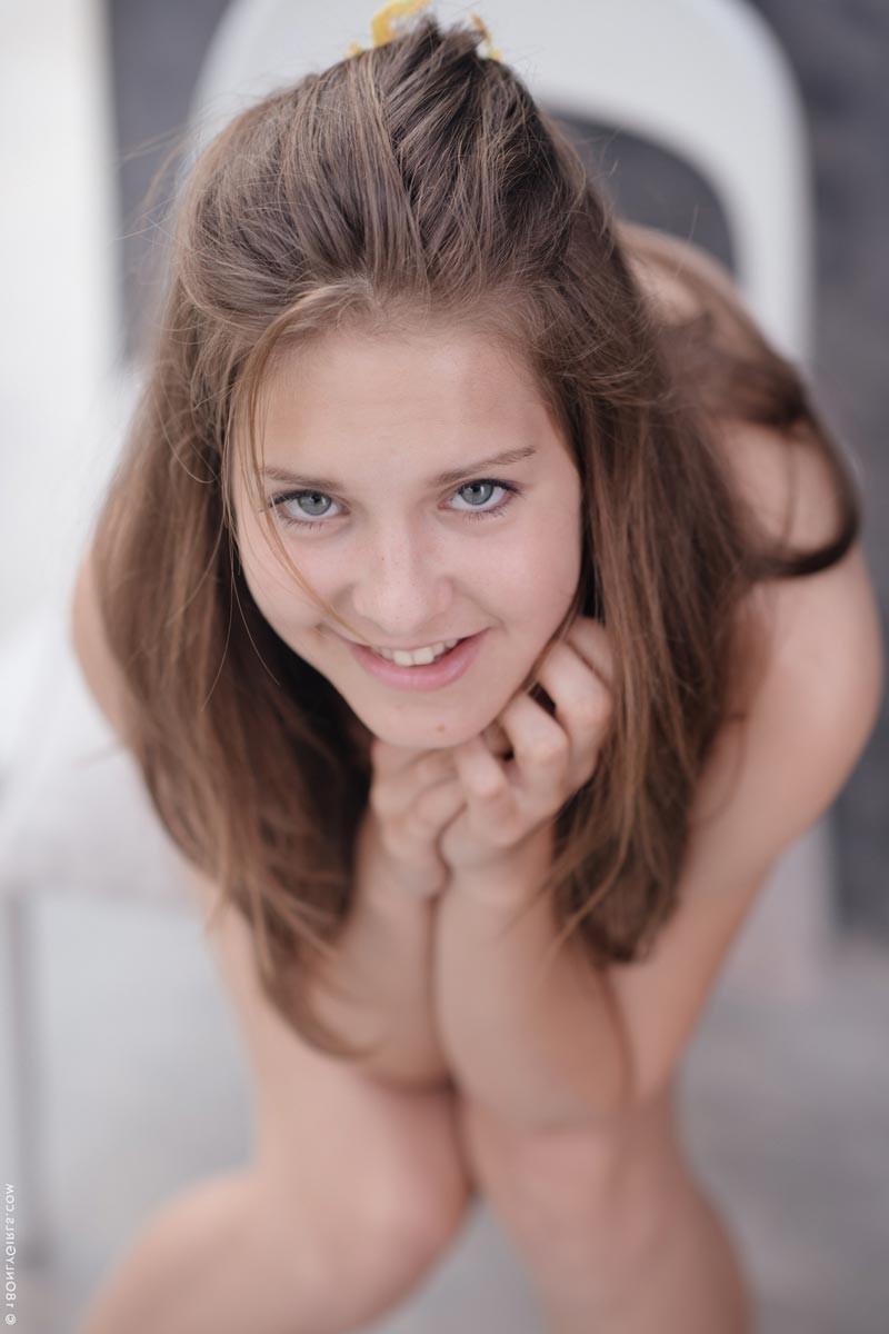 15P Petite tight ass teen strips naked