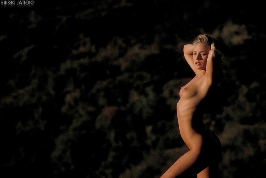 14P Sara St James takes a Ride on her Bike Nude