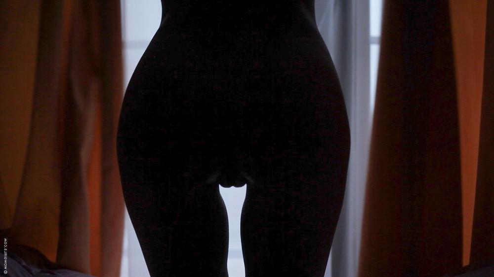 16P petite girl spreading her legs in a dark bedroom