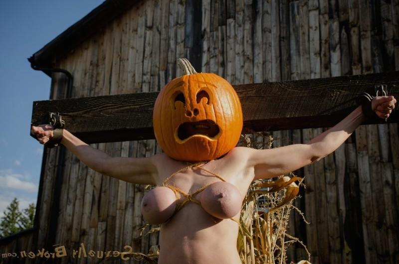 16P Darling in hot halloween anal fucking bdsm nightmare