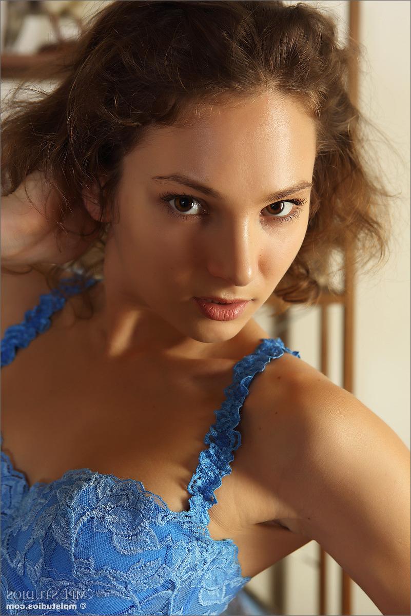 12P Beautiful Russian teen Raina can not wait to get naked