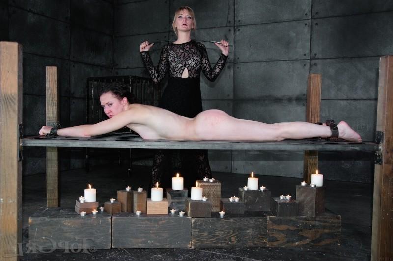 16P Bonnie Day is dominated and bdsm toyed by lesbian mistress Mona Wales