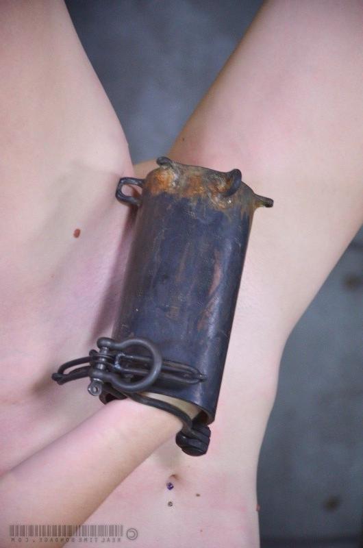 16P Ashley Lane and Bonnie Day both bound in a kinky dungeon