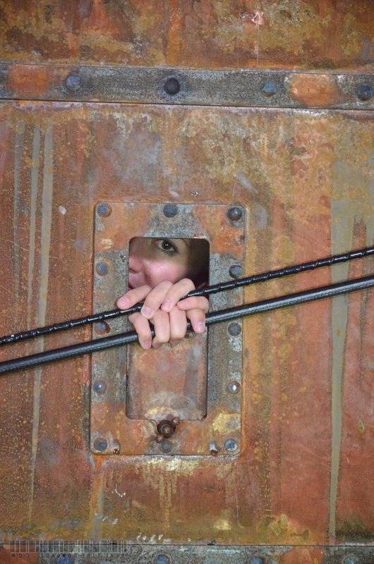 16P Ashley Lane and Bonnie Day both bound in a kinky dungeon