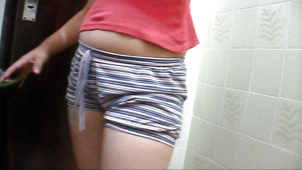 12P Wife pussy shorts