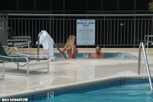 15P Super hot blonde milf gets cum all over her sweet tits