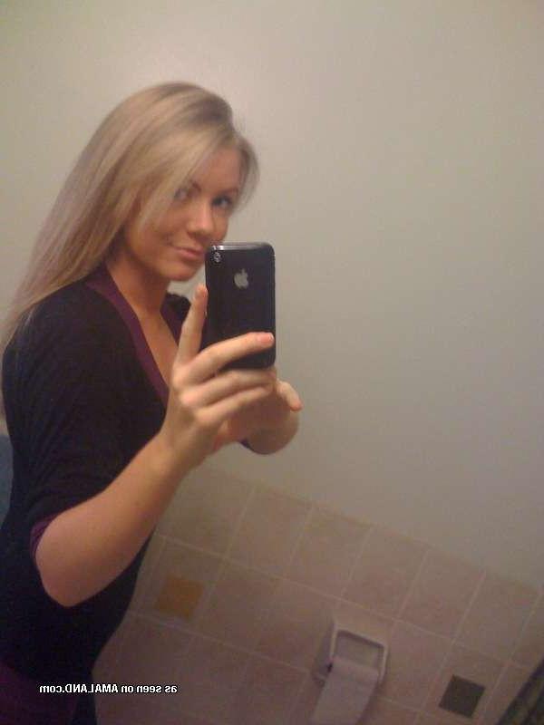 16P Blonde cutie flaunts her gorgeous body at home