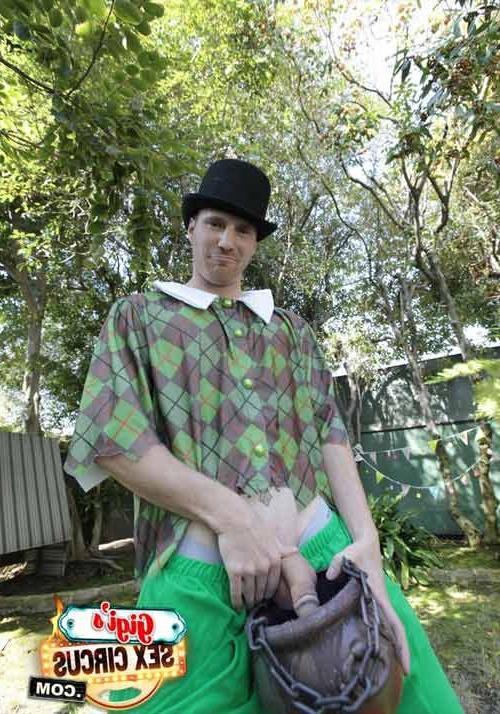 12P Redhead Babe Dani Jensen Plays Games With The Lucky Leprechaun