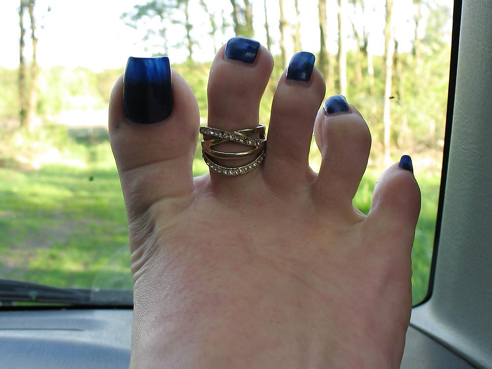 23P Hot long toe nalis