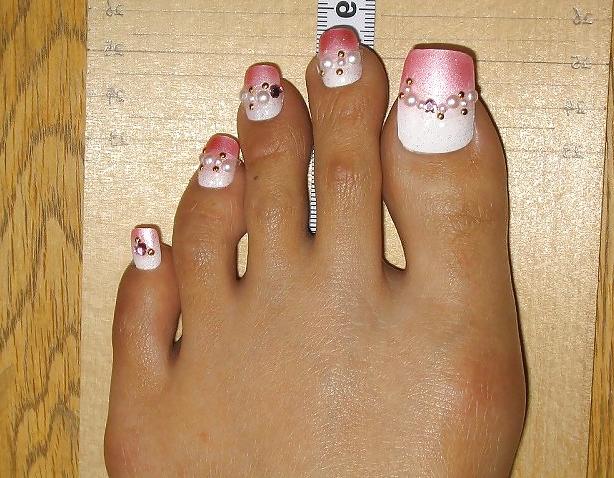 23P Hot long toe nalis