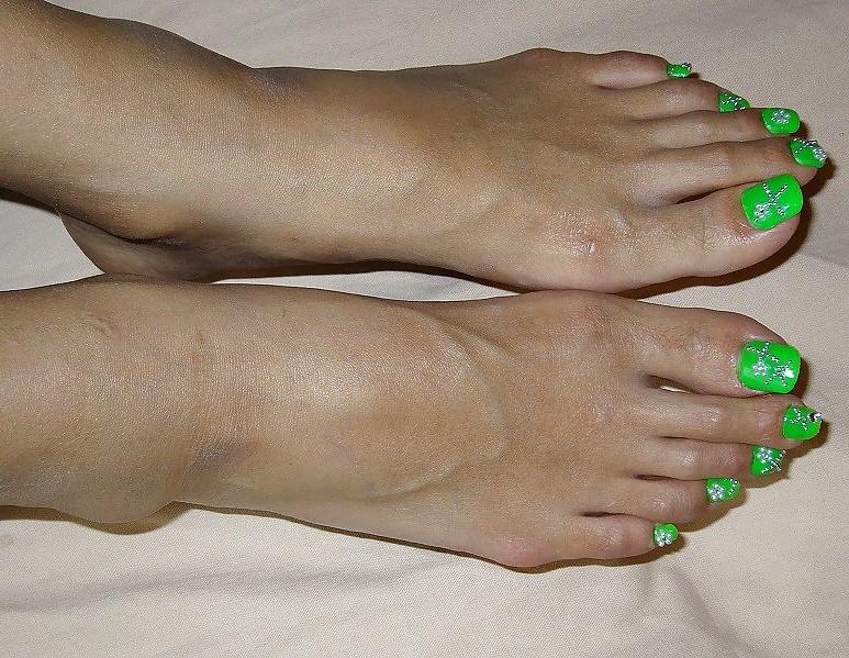 23P Hot long toe nalis