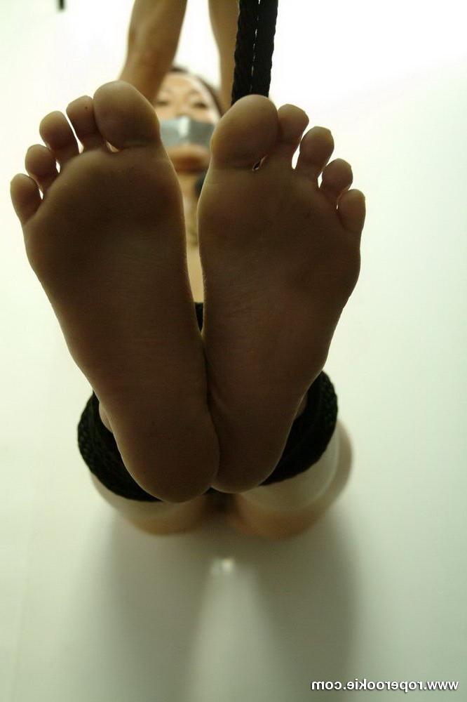 15P Asian beauty bound and gagged.