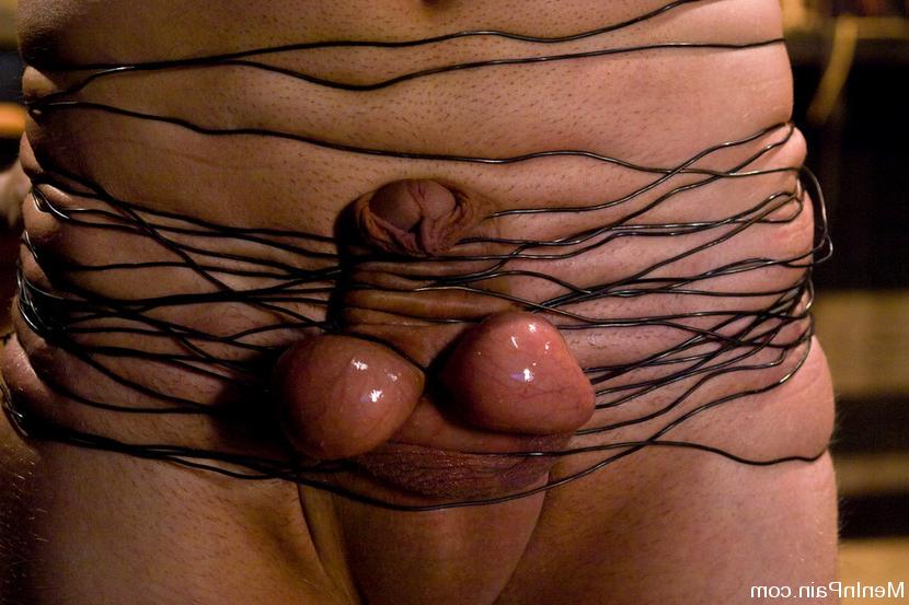 15P Gorgeous Dominatrix Cattle Prods slave and ass fucks him
