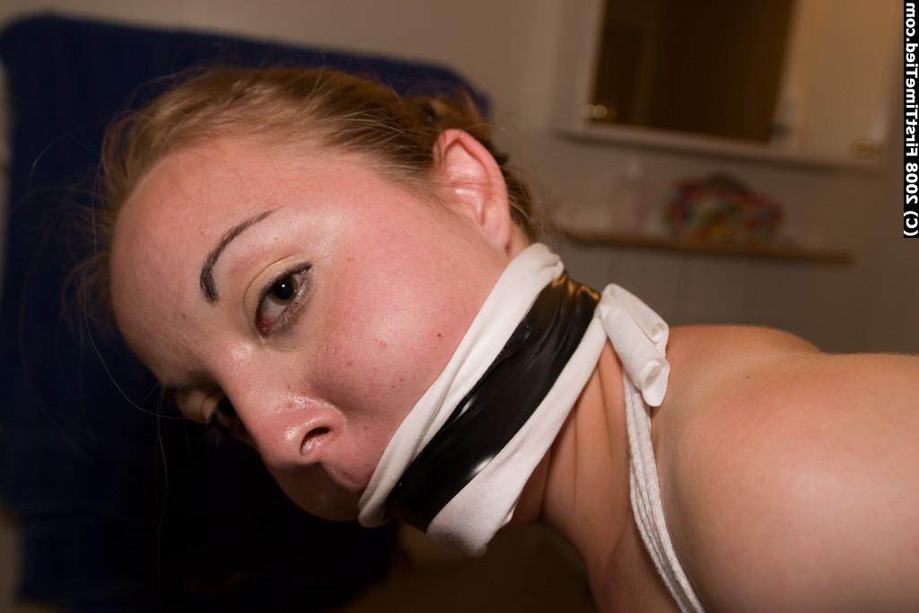 12P Marie tied and tape gagged