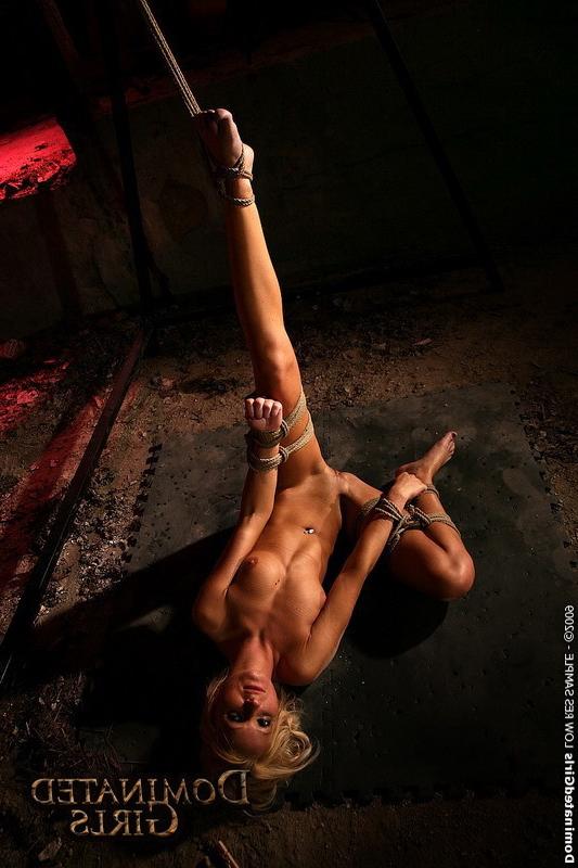 15P Sexy blonde slave gets a hard asshole and pussy fuck