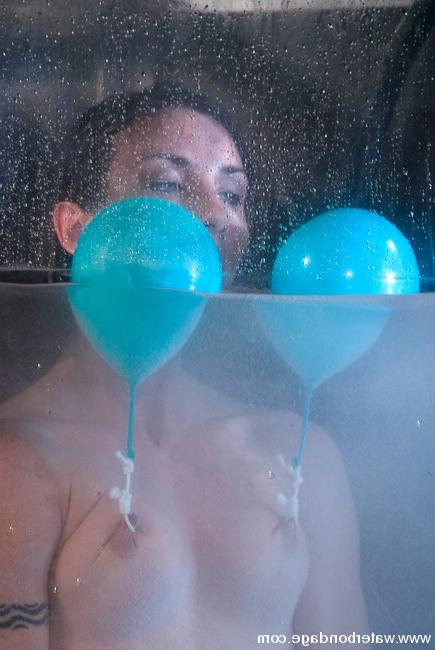 14P Athletic hottie Wenona is tied, fucked and sprayed