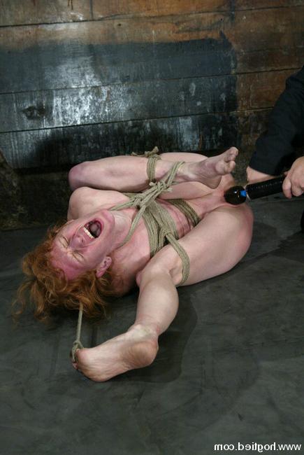 15P Nice gagged girl in bondage  