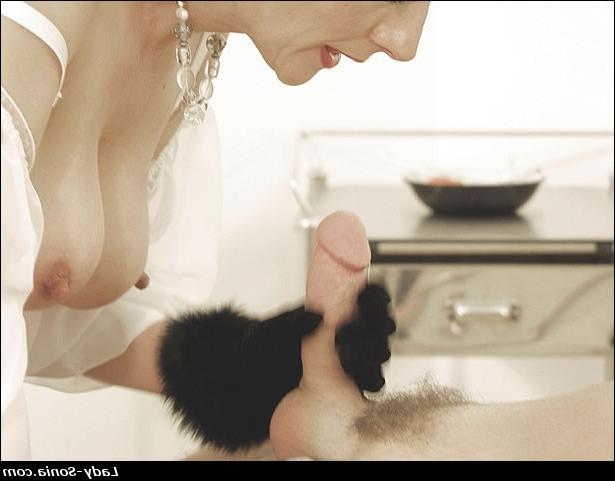16P Dominatrix dominating and masturbating