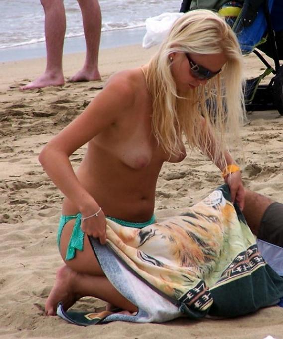 15P Everyone's looking at this sexy slim teen nudist