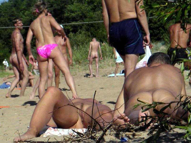 15P Naked teen nudist lets the water kiss her body