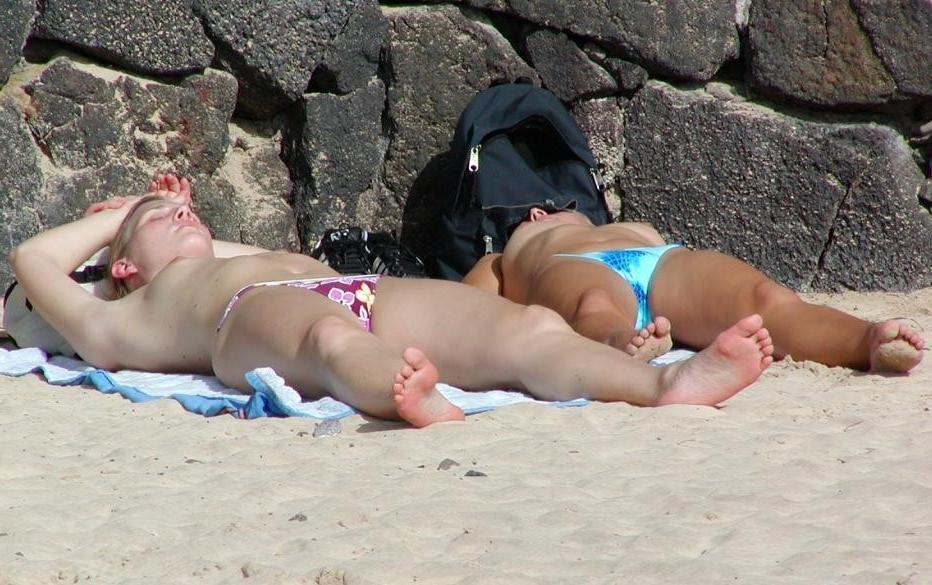 15P The clothes come off quickly for two young nudists