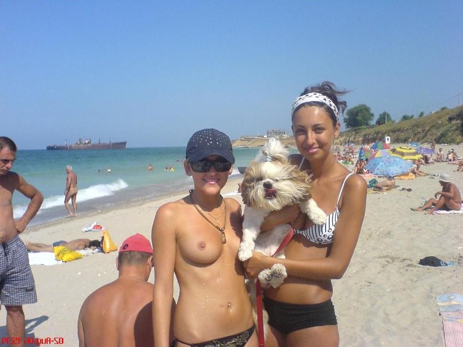 15P The clothes come off quickly for two young nudists