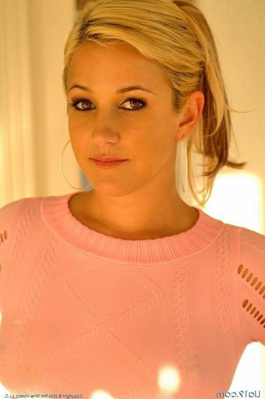 16P Lia Wearing A Tight Sweater Strips